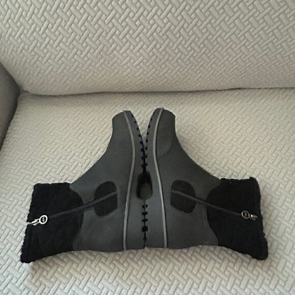 JBU by JAMBU Gabriella Water Resistant Moto Boot BLACK 8 W - Picture 6 of 9